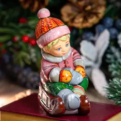 Мальчик на санках — фото 5
